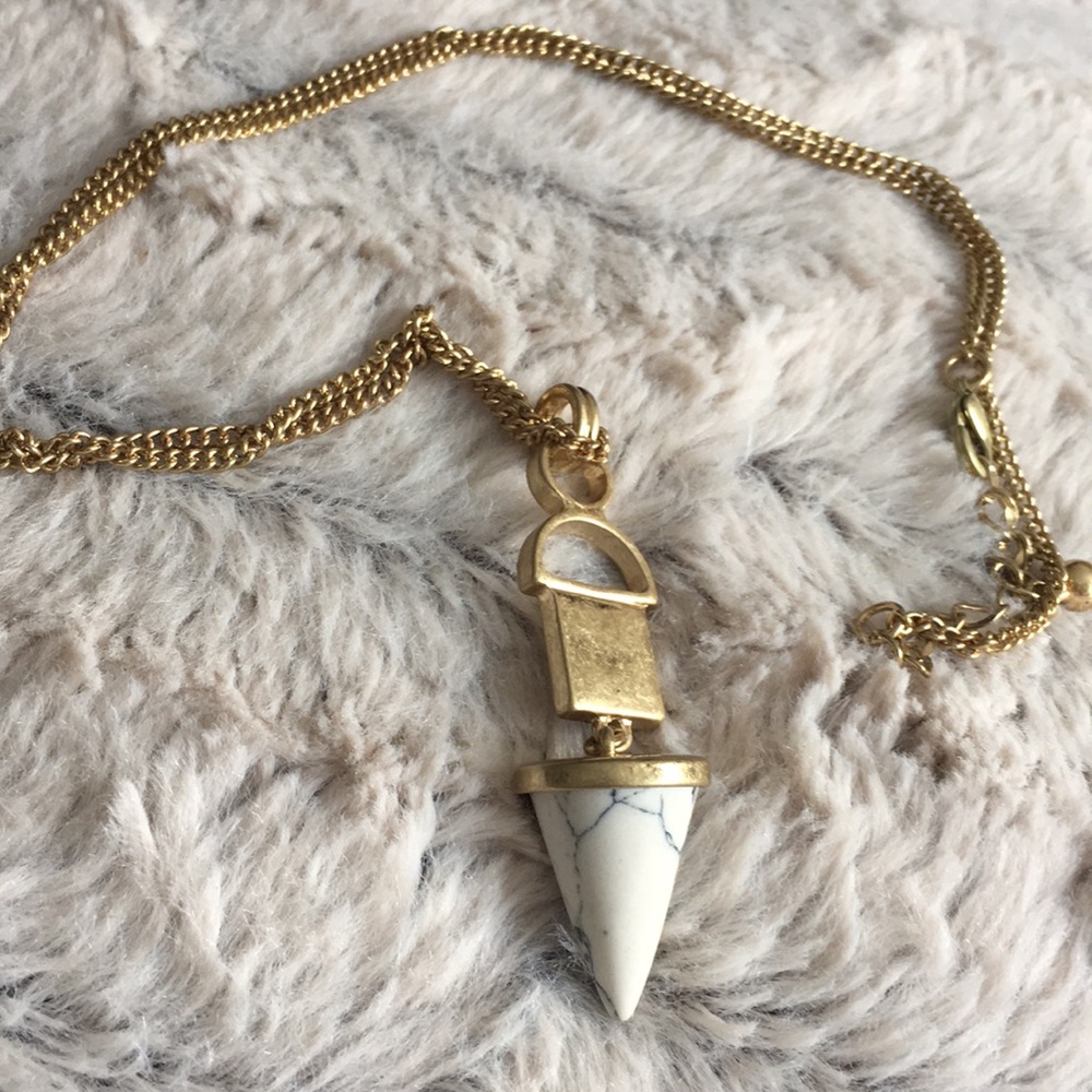  Marbled Stoned Pendant 